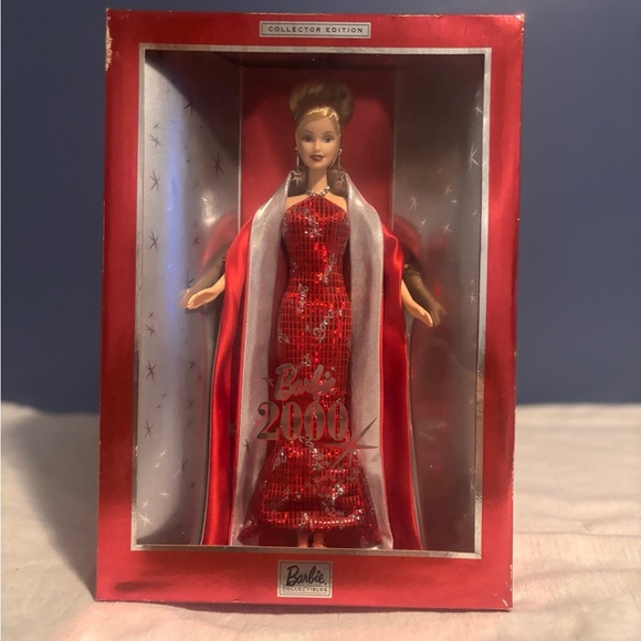 Mattel Other - Barbie 2000 Doll - Red Dress - Collectors Edition #27409 - Vintage NEW Unboxed